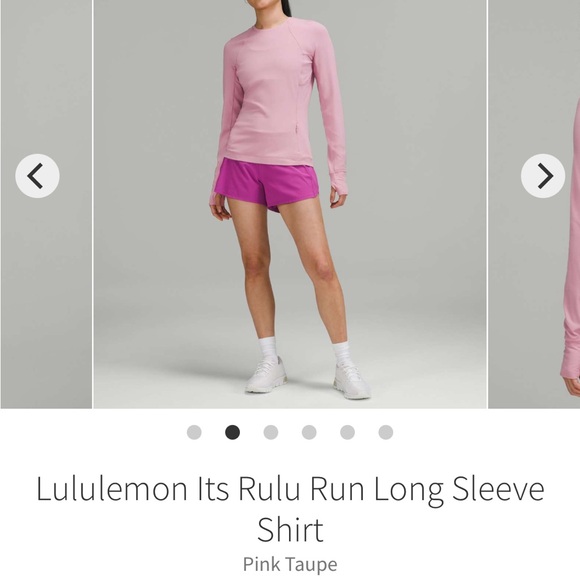 Lululemon Rulu Run Longsleeve - Picture 2 of 4